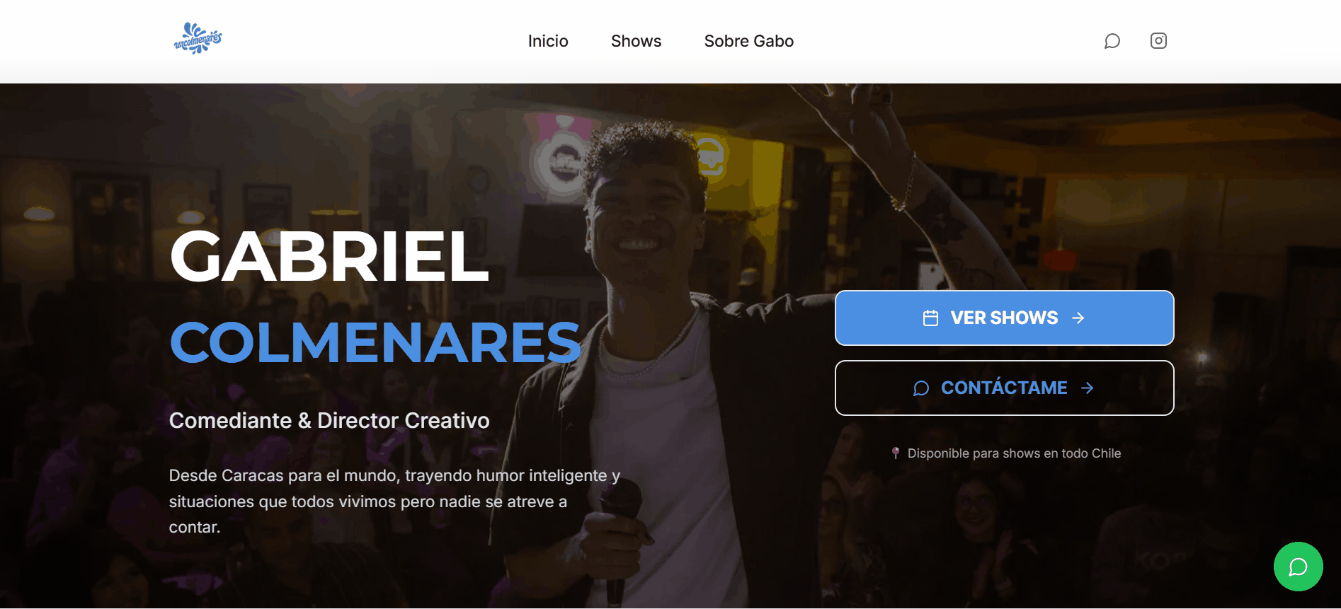 Gabriel Colmenares - Sitio Web Personal